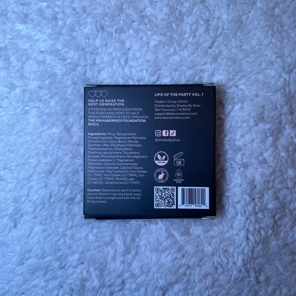 Life of the Party - Eye Shadow Palette- Shades by Shan - Picture 3 of 3